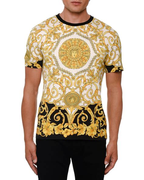 versace t-shirt men's sale|1st copy versace shirt men.